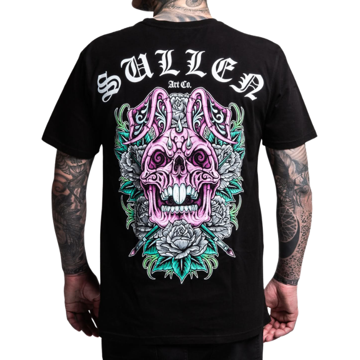 S/S SKULL BUNNY 26 - BLK